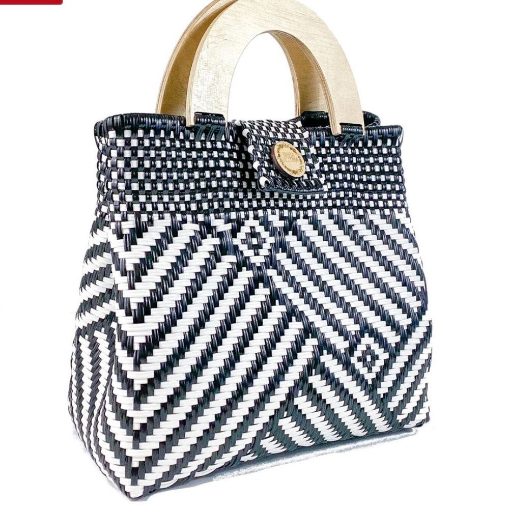 Black & White Elvira Bag